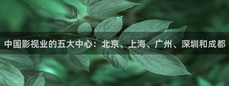 超碰91在线：中国影视业的五大中心：北京、上海、广州、深圳和成都